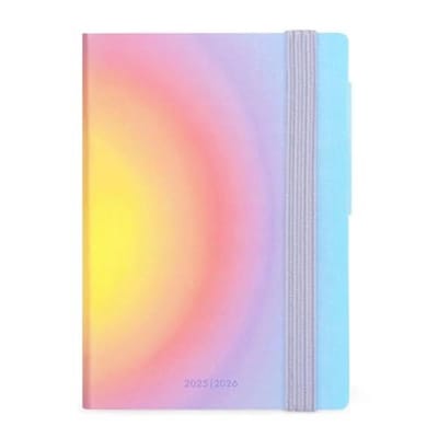 Dagkalender 2025-2026 - Speciale Editie, 16 Maanden, Klein, Dagboek van September 2025 tot December 2026, Sluiting met Elastiek, FSC-gecertificeerd Papier