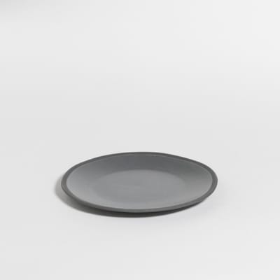 The Table Amsterdam Atelier Ontbijtbord - Black Truffle - Ø20 cm - Donkergrijs