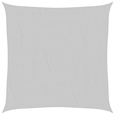 vidaXL - Zonnezeil - 4x4 - m - 100% - polyester - oxford - lichtgrijs