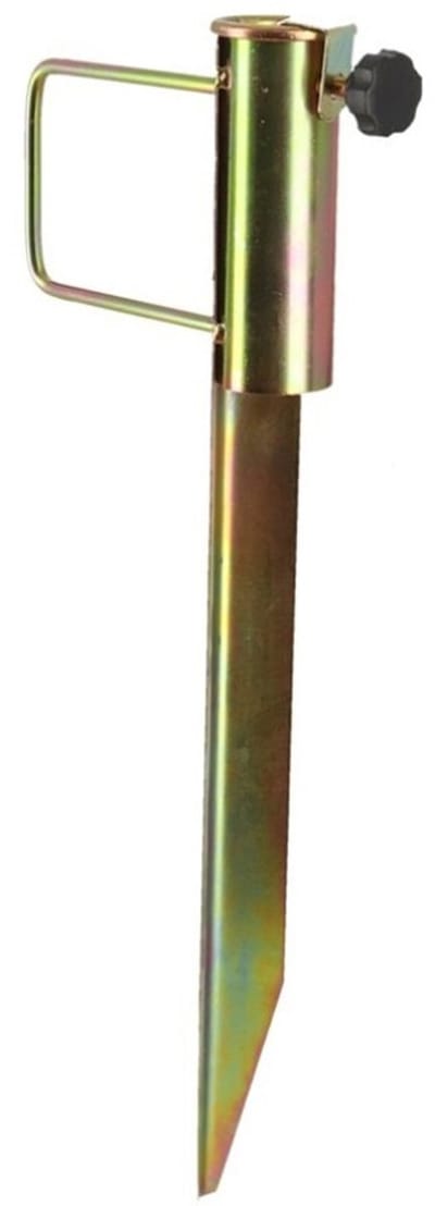 Gerimport parasolharing - metaal - H45 cm - D4 - parasolanker/boor/houder