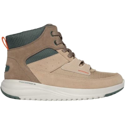 Skechers Dames On The GO Stellar Suede Enkellaarsjes (Taupe)