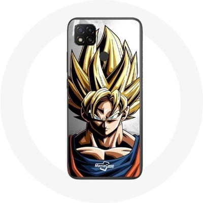 Xiaomi Redmi 9C hoesje Goku Wall Dragon Ball Super