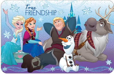 Placemat frozen, Placemat, Frozen, Frozen Ice Magic