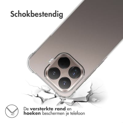 imoshion Hoesje - Geschikt voor Xiaomi 17T - Shockproof Case - Transparant