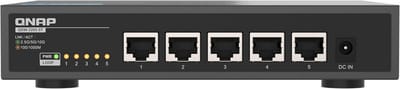 QNAP Switch QSW-3205-5T | 5X 10GbE, Plug & Play Unmanaged, Fanless