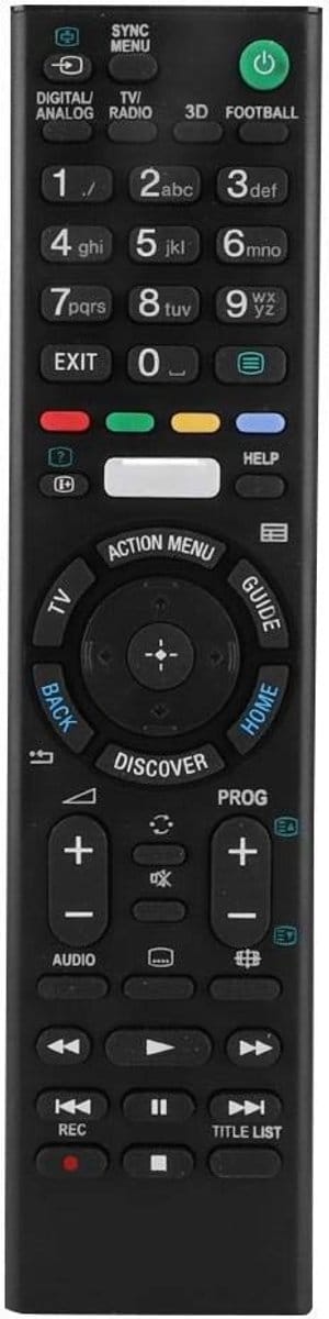 Dailygoody - Universele afstandsbediening - TV afstandsbediening - 10 meter bereik - Geschikt voor LCD TV - Gebruiksvriendelijk - Vervangende afstands...