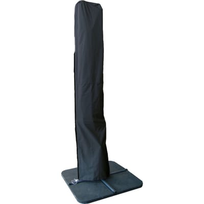 Garden Impressions Hawaii parasolhoes - Zweefparasol - 260 x 48/58 cm - Zwart
