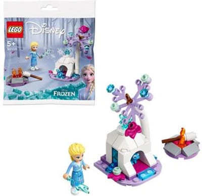 LEGO Disney Frozen Elsa and Bruni’s Forest Camp 30559, Bouwpakket, 5 jaar, Kunststof, 54 stuk(s)