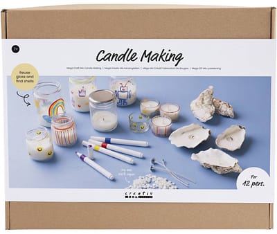 Creativ Company kaarsen maken Mega Creatieve Box met theelichtjes set.