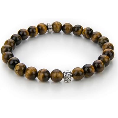 Monomen Men's Tiger Eye Bracelet MM10831S