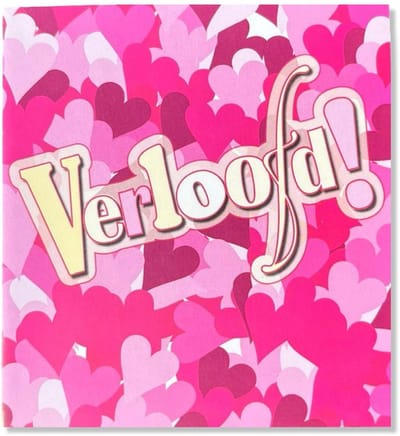 Verloofd! - Aanstaand Huwelijk Wenskaart - 12x11cm - Gevouwen kaart inclusief envelop - Verloving kaart