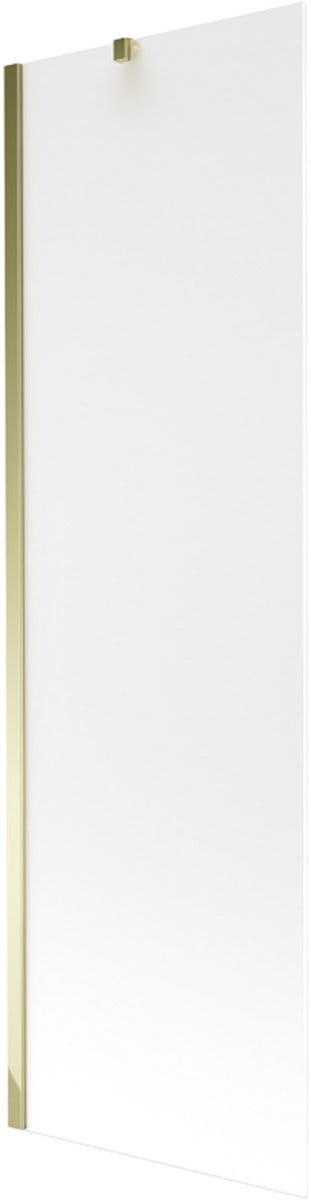 Mexen Next badwand vouwdeur 1-delig 60 x 150 , ijsglas, goud - 895-060-000-00-30-50