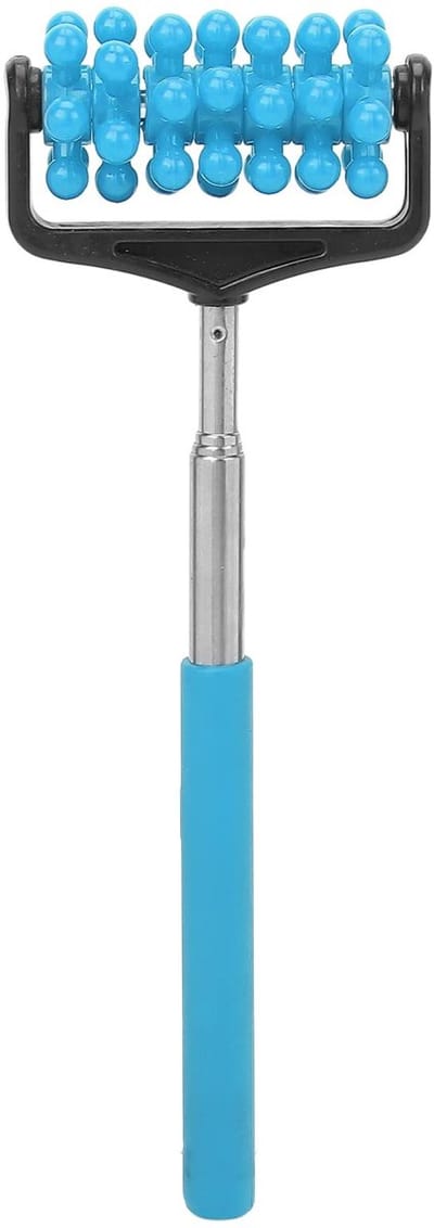 Dailygoods- Rugmassager Verstelbaar - Handmatige Massageroller - Rugmassage Apparaten - Ontspanning - Verlichting Spiervermoeidheid - 22cm-59cm