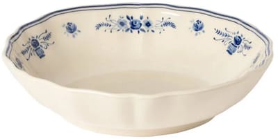 Costa Nova Portugees Aardewerk Soepbord 23cm Vila beige blauw serviesset