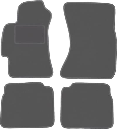 Grafiet automatten voor: Subaru Outback III stationwagen, sedan (2003-2009)