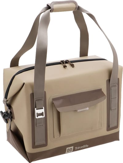 Travellife Freja Koeltas 26L Beige - UV- en waterdichte stof - Houdt 6 uur lang koel - Compact opvouwbaar