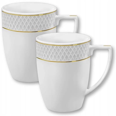 Wilmax Mok 450 ml Wit Porselein WL-880102432/A