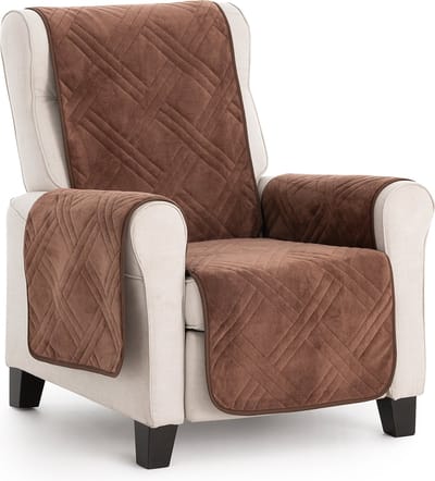Belmarti Coral fauteuilbeschermer - 55 cm - Bruin