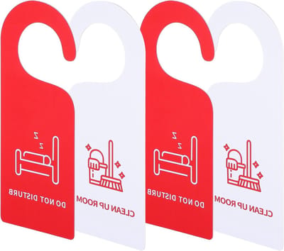 Set van 12 PVC indicatoren voor hotels en kantoren – dubbelzijdig gebruik voor vergaderingen, perfect voor kaartjeshouder en presentatie