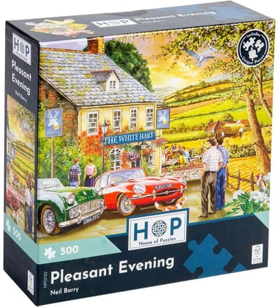 House of Puzzles legpuzzel Pleasant Evening 500 stukjes multicolor.