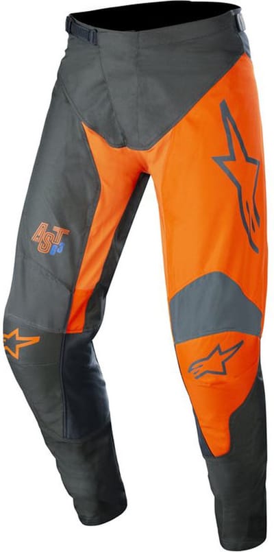 Alpinestars Racer Supermatic Antraciet Oranje Broek - Broek