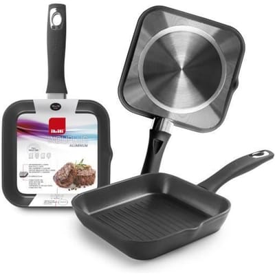 Grill - IBILI - New Induplus - 18 cm - Aluminium - Anti-aanbaklaag zonder PFOA