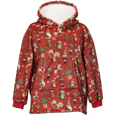 Unique Living - Hoodie Xmas - 70x50x87cm - Multikleur