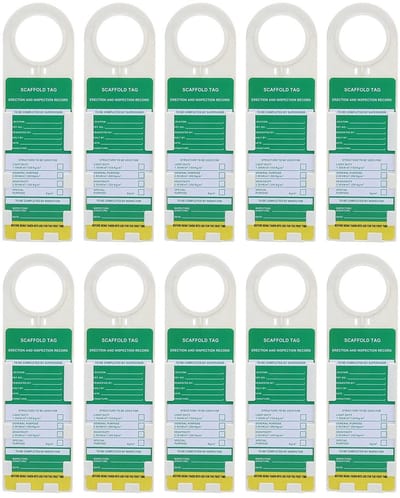 Dailygoods- Steigertag 10PCS - Ongevallenpreventie - Buiten - Veiligheid - Familie - Duurzaam