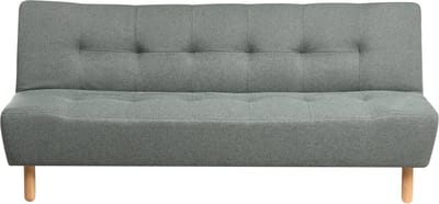 ALSTEN - Slaapbank 3-zits - Groen - Polyester