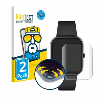 BROTECT - Screenprotector voor Reflex Active Series 23 - Folie Beschermfolie transparant volledig dekking - 2 Stuks