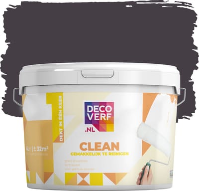 Decoverf clean muurverf nachtpaars, 4L
