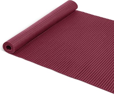 Goodivery ® Zachte Antislip Badmat voor Diverse Gebruiksruimten in Bordeaux Rood van 65 x 1500 cm