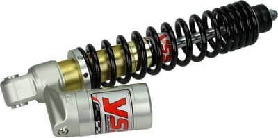 Schokbreker YSS G Serie Gasgevuld Vespa Primavera / Vespa Sprint 280mm Goud/Zwart