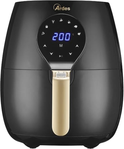 Luchtfriteuse - Airfryer Maxi - Gezond Koken - Rapid Air Technologie - 5 Liter - Zwart Rood