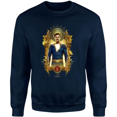 Shazam! Fury of the Gods The Nerd Sweatshirt - Navy - S
