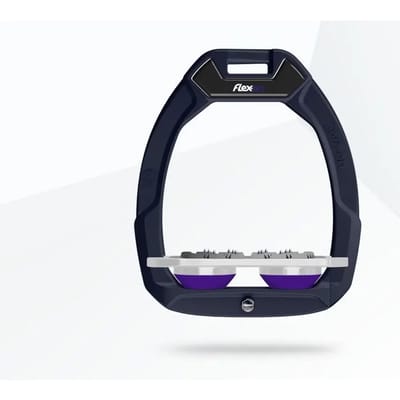 Plat Ultra Grip Aluminium/Grijs/Violet Veiligheidsbeugels Flex-On Safe-On