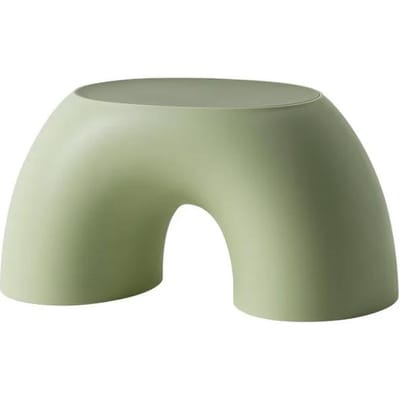 Creatieve eenvoudige antislip regenboog kruk ring thuis kleine bank voor entree verschonen schoenen duurzame lage kinder krukken meubels groen