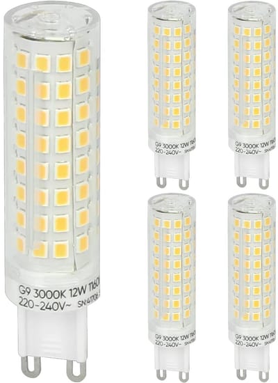 LED line LITE LED Insteeklamp G9 - 12W (vervangt 100W) - 1160lm - Ø19mm - 230V - Energiezuinig - 5 stuks