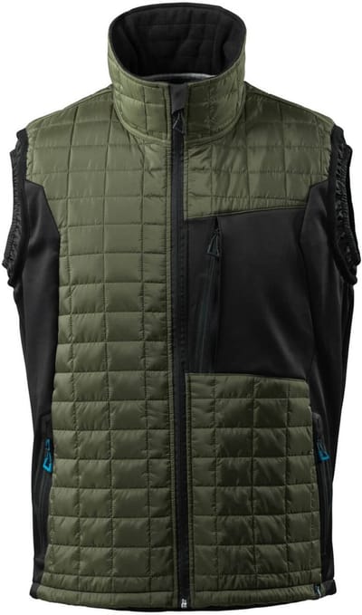 Mascot Advanced Thermobodywarmer 17165-318 - Mosgroen/Zwart - 3XL
