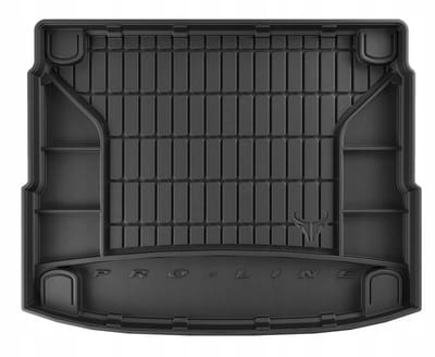 FROGUM TM Kofferbakmat - Geschikt voor KIA XCeed (vanaf 2019) - Onderste laadvloer - TPE Rubber - Zwart