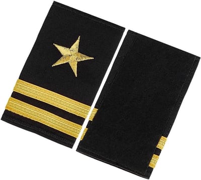 Pilot Epaulettes voor Cosplay Kostuum - Schouderinsignes voor Pilotenuniform - 1 Paar Epauletten voor Verkleedpartijen en Theatervoorstellingen