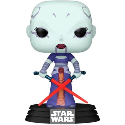 Star Wars Asajj Ventress vinylfiguur 711 Unisex Funko Pop! - Neutraal - Standard
