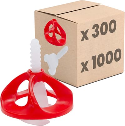Grote Set Tegel Level Systeem 3mm: 1300 Stuks Clips en Wiggen voor Perfecte Tegels