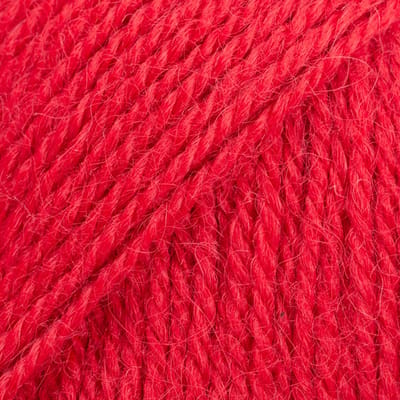 DROPS Alpaca Uni Colour - 3620 rood - Wol Garen