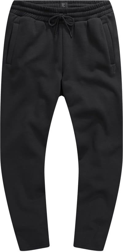 JP 1880 - Heren - Trainingsbroek Buik-Fit thuispak basic OEKO-TEX - Zwart - Maat 3XL