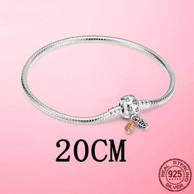 Nieuwe Armband Zilverkleur Originele Me Armband Vrouwen Pasvorm Merk Me Bedelkralen Mode Doe-het-zelf Sieraden Maken Voor Vrouwen Cadeau white