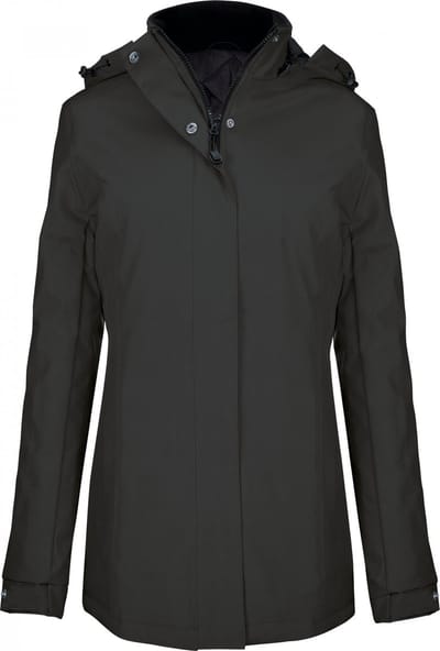Kariban Damesparka K6108 - Dark Grey - XS