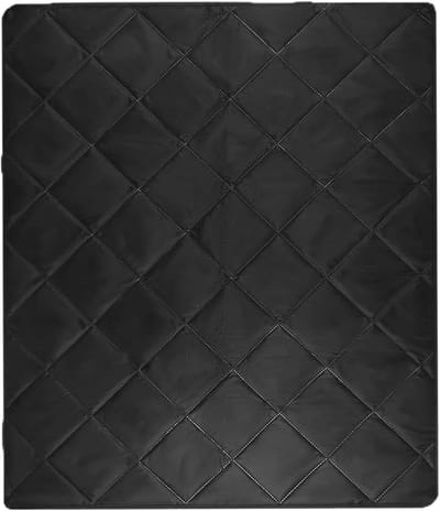 Haard Afdekking - Tochtstop Beschermhoes - Kinderbeveiliging Isolatie - Hittebestendig Oxford Materiaal - 73x100cm of 81x100cm - Zwart