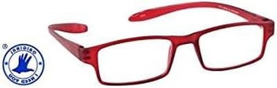 Leesbril Hangover Life - Leesbril rood - Goed Zien - Met clip-on ketting - +250 dioptrie - Rood