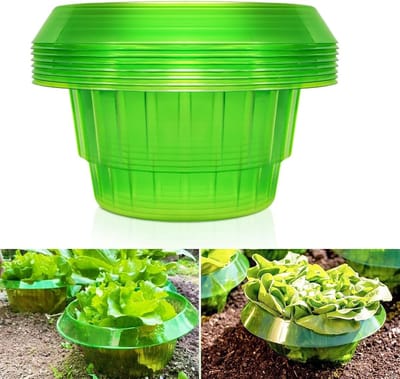 Beschermingsset tegen slakken voor tuinplanten - 10 stuks, slakkenafschrikking, tuinbescherming, milieuvriendelijk